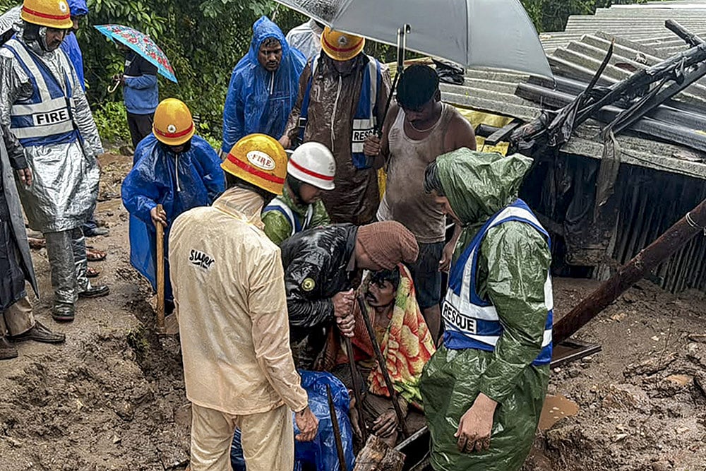 Three of family killed in rain-triggered landslide in Shivamogga