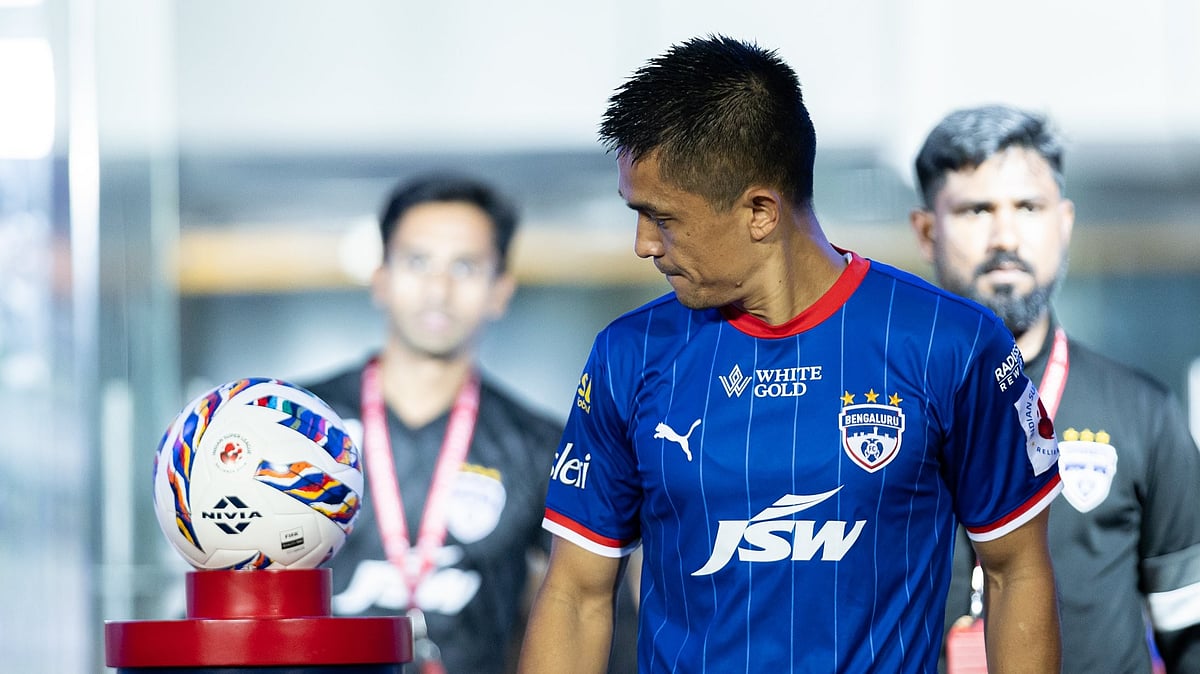 Former captain Sunil Chhetri urged the Tata Group to reconsider its corporate exit. - chetrisunil11/X