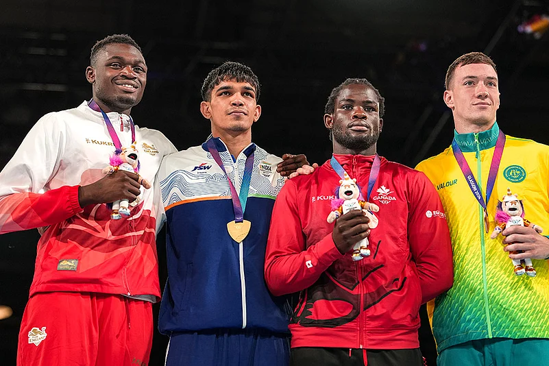Britain Commonwealth Games Boxing