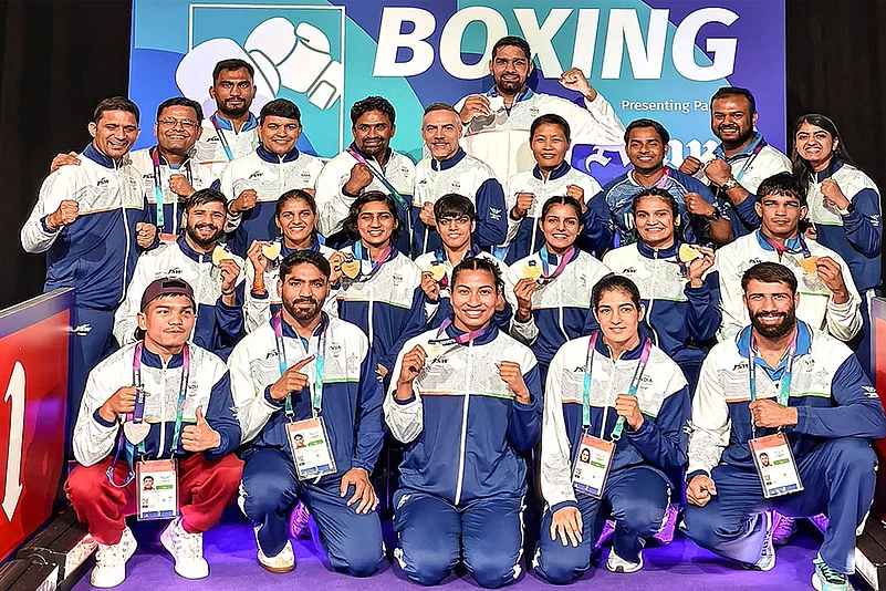 23rd Commonwealth Games Indian boxing contingent