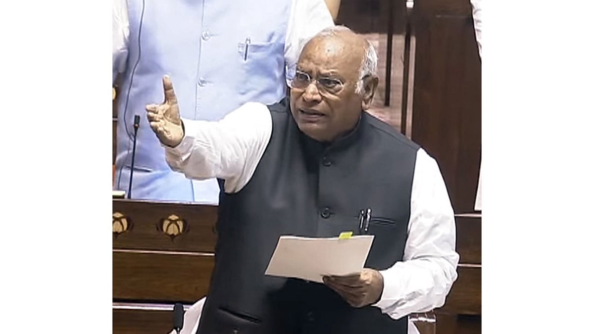 Congress president Mallikarjun Kharge 