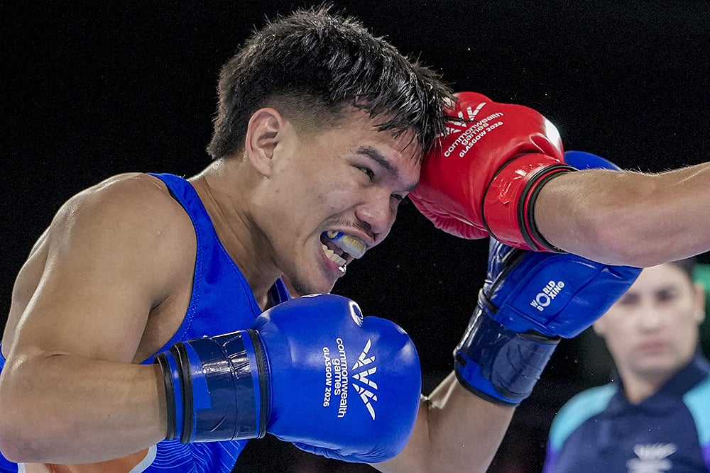 Commonwealth Games Jadumani Singh Mandengbam 
