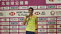 Badminton Photo : Seventeen-year-old Tanvi Sharma defeated Vietnam’s Nguyen Thuy Linh 21-16, 21-16 to win her maiden BWF World Tour Super 300 title at the Taipei Open 2026.