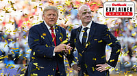 What Is FIFA And Who Governs It? Its Structure, Elections, Member Associations And The Global Football System Explained (AP Photo/Jacquelyn Martin) : President Donald Trump, left, and FIFA President Gianni Infantino watch confetti fall at the conclusion of the World Cup championship final soccer match between Spain and Argentina in East Rutherford, N.J., Sunday, July 19, 2026.