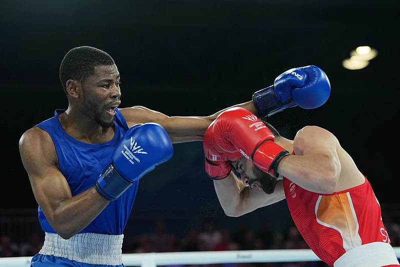 Sachin Siwach CWG Boxing
