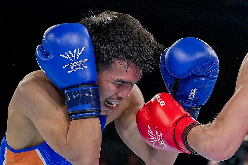 CWG Boxing Jadumani Mandengbam