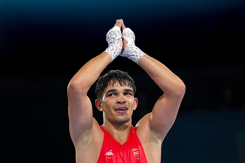 CWG Boxing Ankush Panghal 