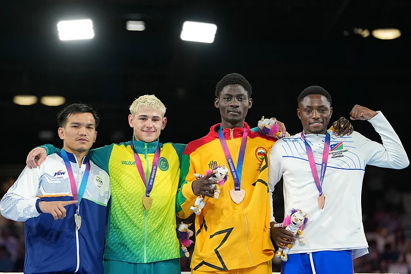 Britain Commonwealth Games Boxing