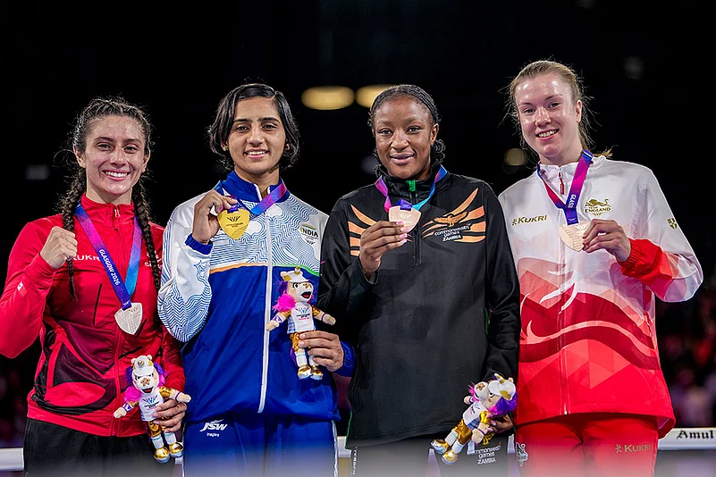 Britain Commonwealth Games Boxing