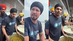 Randeep Hooda visits flood victims - Global Sikhs/Instagram