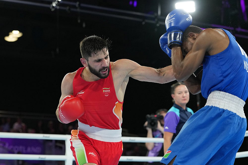 Glasgow Commonwealth Games Sachin Siwach 