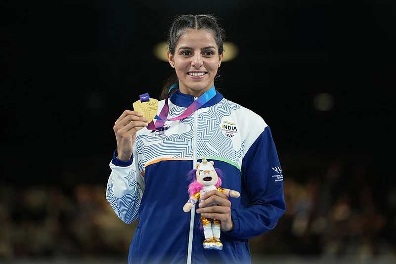 CWG Sakshi Chaudhary