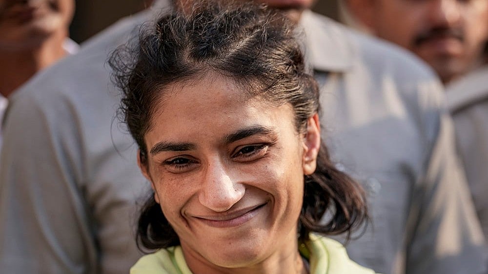 Wrestler Vinesh Phogat | File Photo - | Photo: PTI/Kamal Kishore