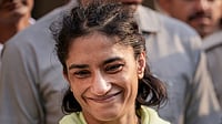 | Photo: PTI/Kamal Kishore : Wrestler Vinesh Phogat | File Photo