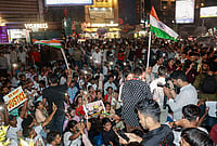 In Photos: Students Protest In Ranchi Over Alleged JPSC, JSSC Exam Irregularities | Photo: PTI : Students gather during a protest over alleged irregularities in the 14th JPSC examination, JSSC-CGL and other recruitment tests, demanding a CBI probe and reforms in the recruitment agencies, in Ranchi, Jharkhand, Sunday, Aug. 2, 2026.