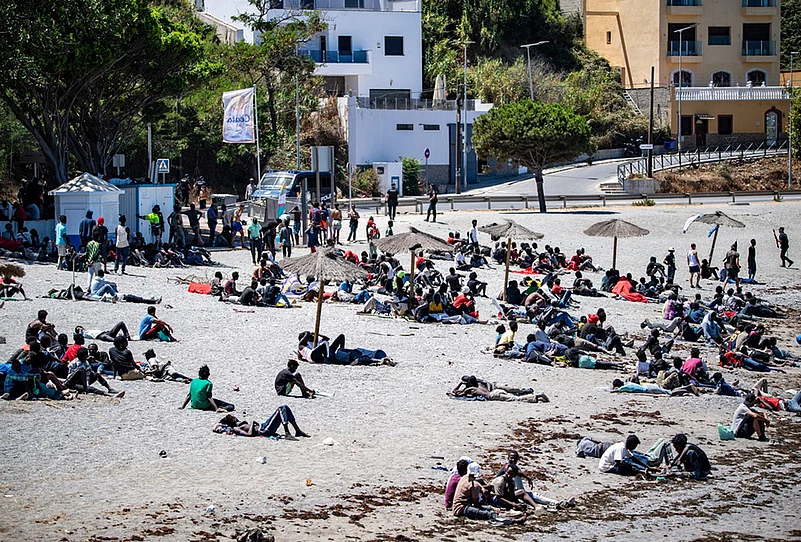 North African Spanish enclave