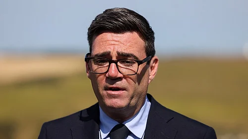 Jack Taylor/Pool Photo via AP : Britains Prime Minister Andy Burnham speaks to the media during a visit to HM Coastguard Maritime Rescue Coordination Centre, in Dover, Britain.