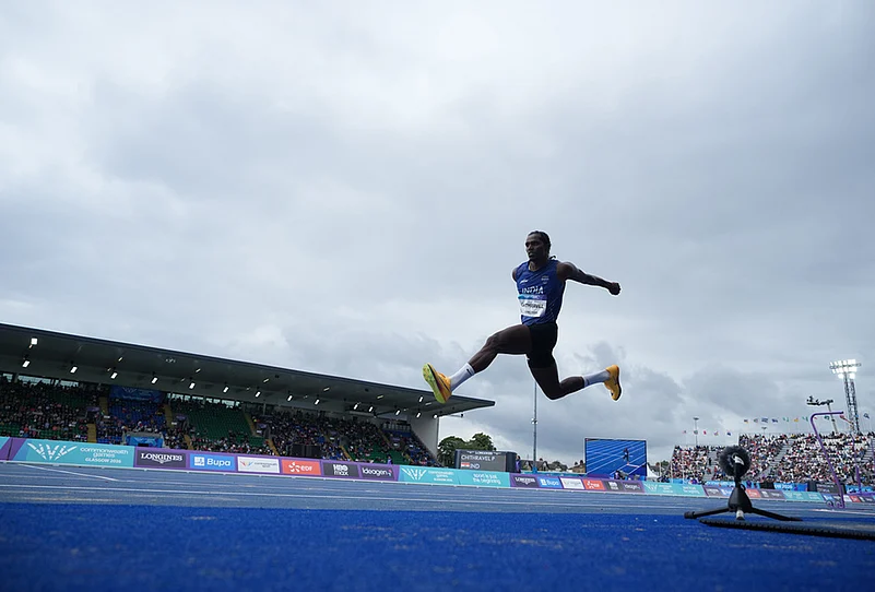 Glasgow CWG 2026 mens triple jump final-Indias Praveen Chithrave
