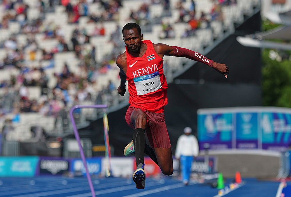 Glasgow CWG 2026 mens triple jump final-Kenyas Isaac Kirwa Yego 