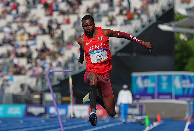 Glasgow CWG 2026 mens triple jump final-Kenyas Isaac Kirwa Yego