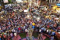 Jharkhand JPSC Protest: Students Reject Govt's Closed-Door Talks Offer in Ranchi | Photo: PTI : Students participate in a protest over alleged irregularities in examinations conducted by the Jharkhand Public Service Commission (JPSC), at Albert Ekka Chowk, in Ranchi, Friday, July 31, 2026.