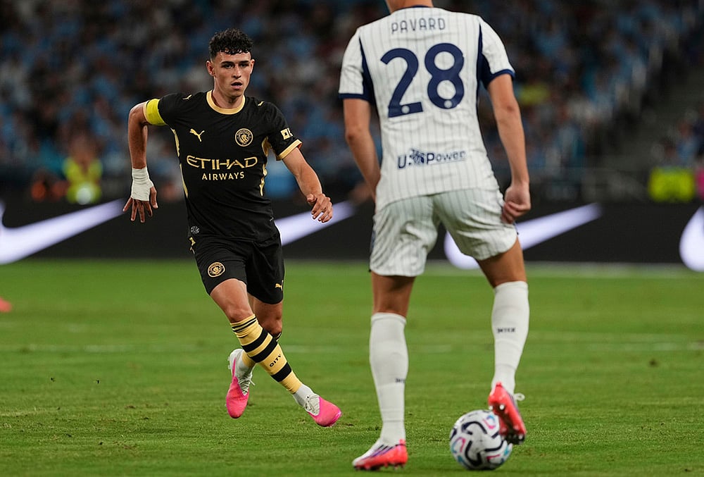 Man City Vs Inter Milan Club Friendly Hong Kong Football Festival-Phil Foden