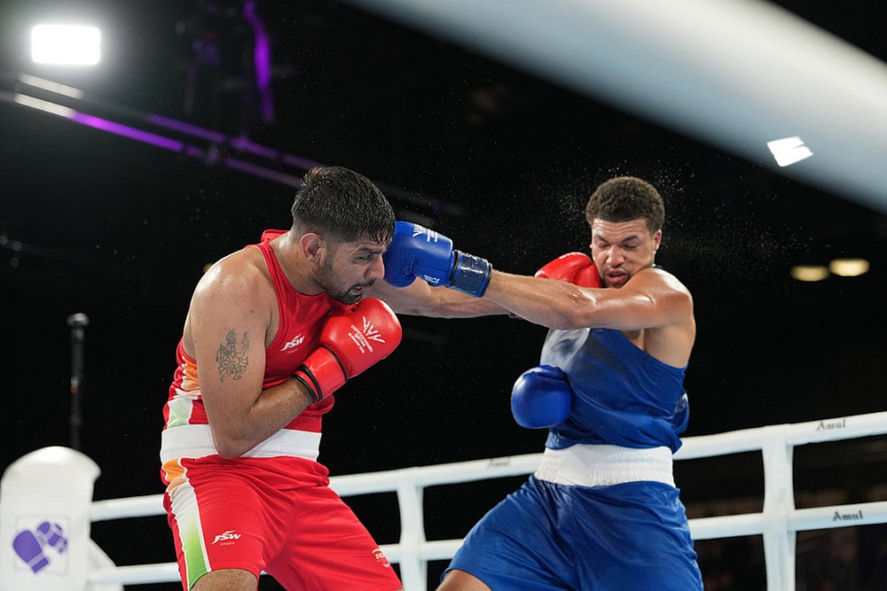 Narender Berwal CWG Boxing
