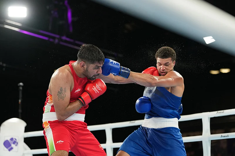 Narender Berwal CWG Boxing