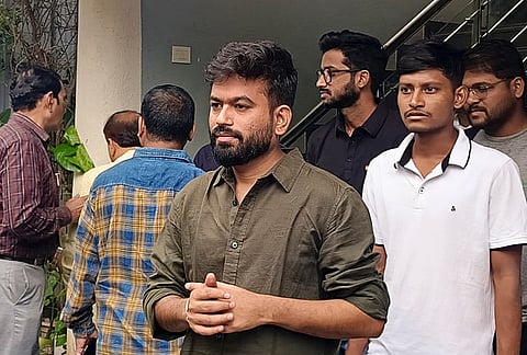 Chhatrapati Sambhajinagar: Cockroach Janata Party (CJP) founder Abhijeet Dipke after an interview with PTI, in Chhatrapati Sambhajinagar, Maharashtra.