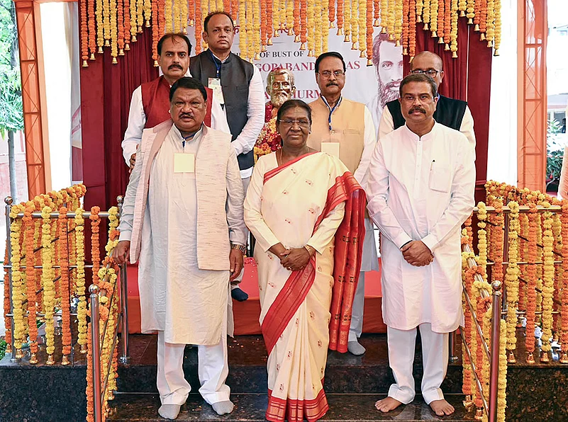 President Droupadi Murmu during an event