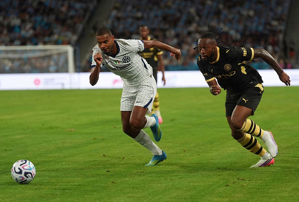 Man City Vs Inter Milan Club Friendly Hong Kong Football Festival-Antoine Semenyo