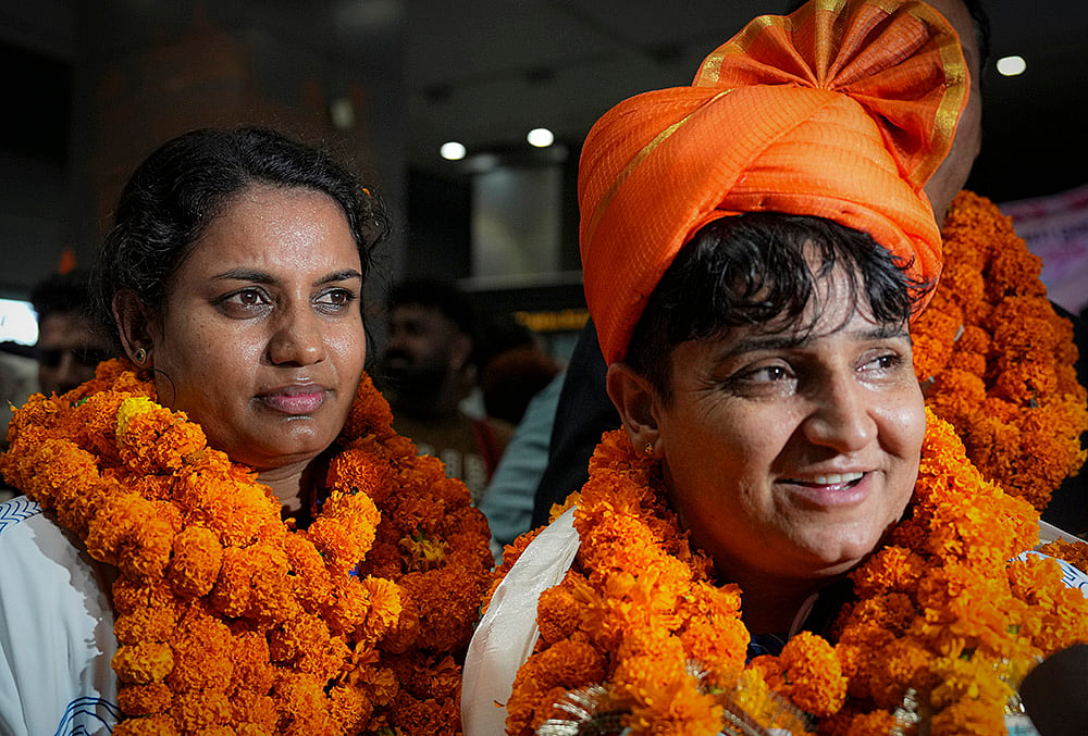India CWG 2026 homecoming pictures Para-athlete gold medallist Sharmila Dhankhar