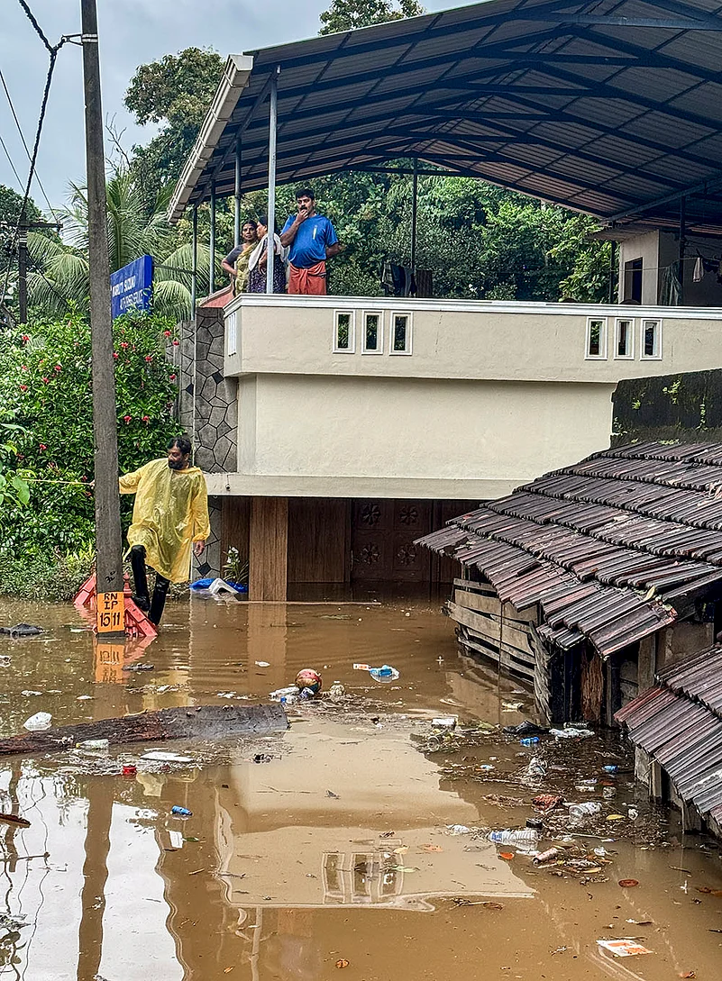 Heavy rainfall in Kerala- flood in Ranni, Pathanamthitta