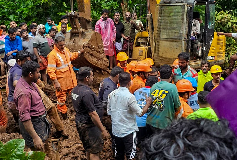 Heavy rainfall in Kerala- Kottayam landslide