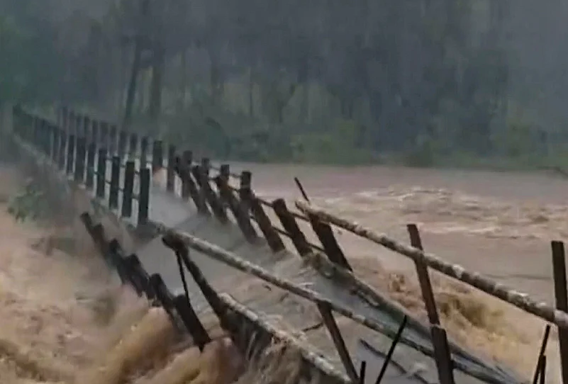 Heavy rainfall in Kerala-Kannur floods