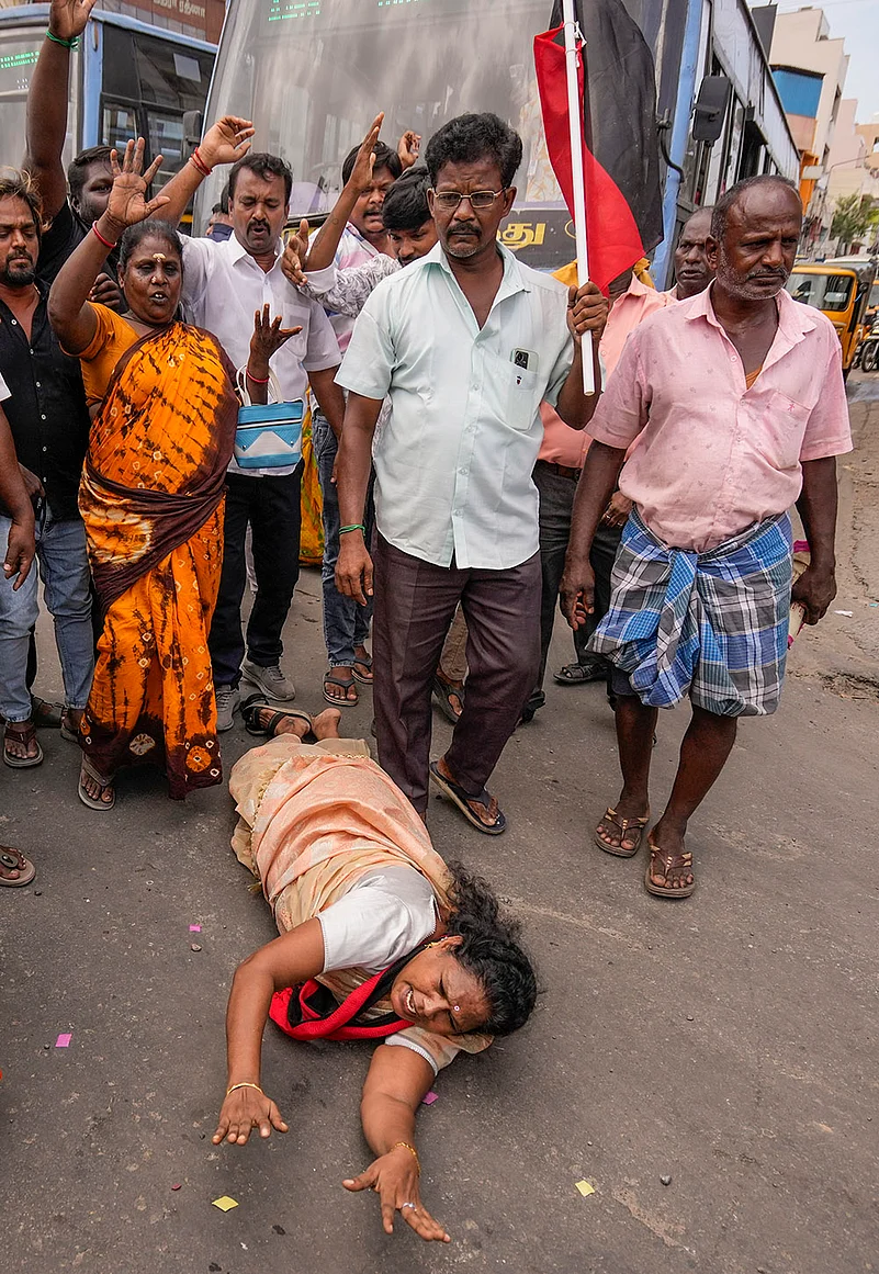 Leader of Opposition arrested Chennai