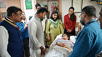  | Press Information Bureau : Union Civil Aviation Minister Ram Mohan Naidu Kinjarapu visited the injured passengers admitted to Fortis Hospital, Vasant Kunj