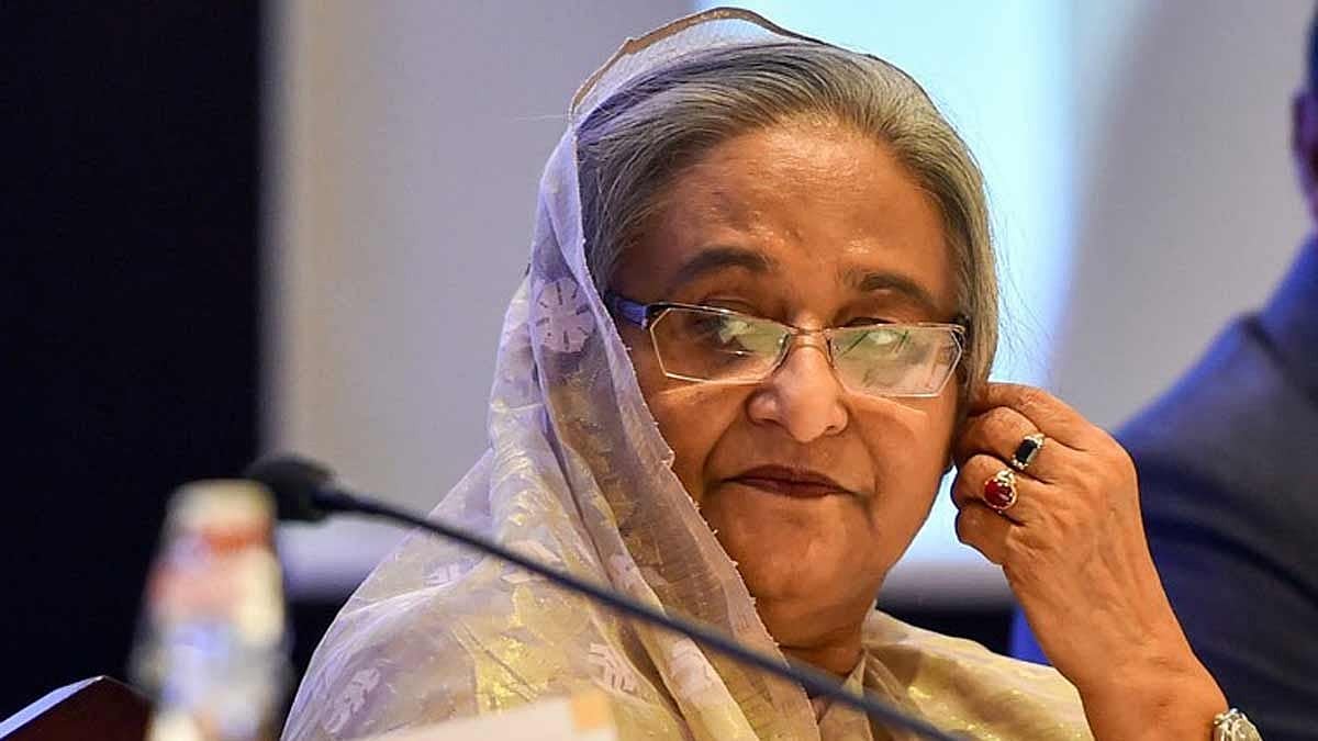 Bangladesh Former PM Sheikh Hasina - PTI; Representative image