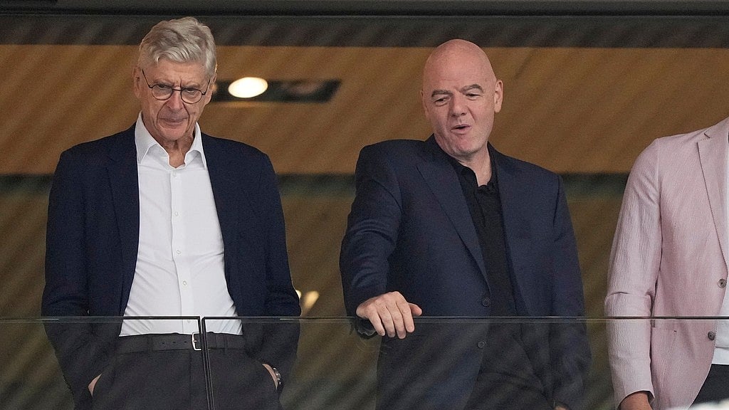 FIFA president Gianni Infantino faces intense pressure and a leadership crisis after his controversial to sell future World Cup stakes was dropped.  - Martin Meissner/AP Photo