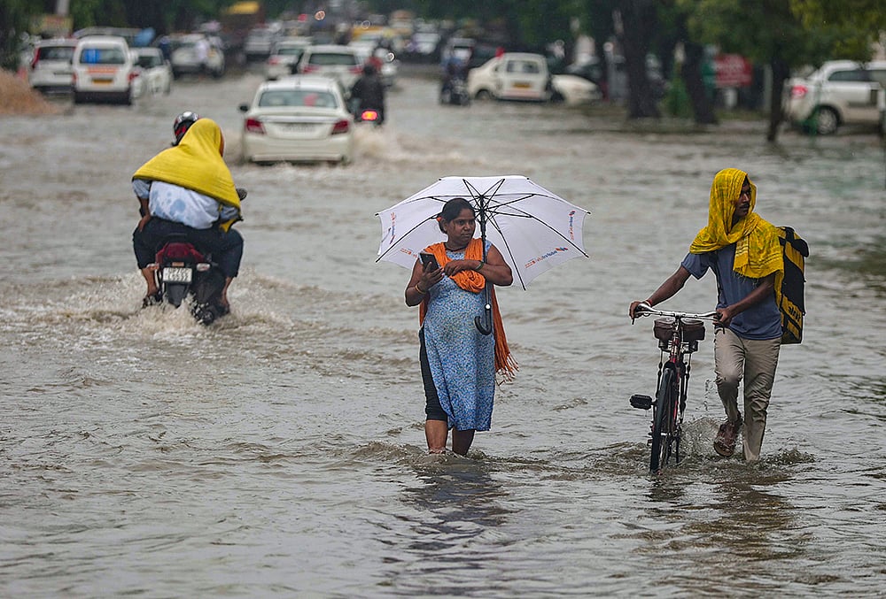 Rain in Prayagraj