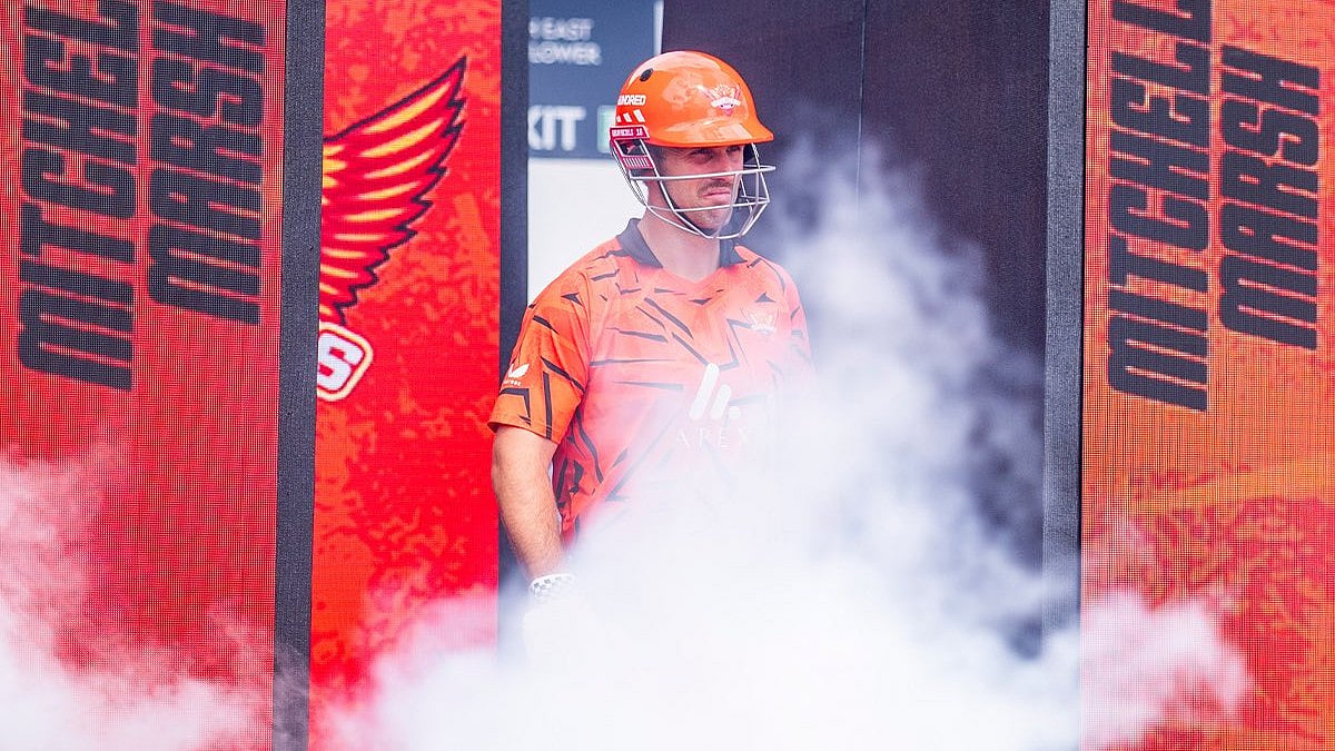 Sunrisers Leeds posted a tournament-high 241 for 2, driven by explosive fifties from Ryan Rickelton, Mitchell Marsh, and Harry Brook. - sunrisersleeds/X