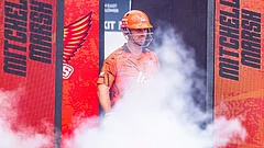 Sunrisers Leeds posted a tournament-high 241 for 2, driven by explosive fifties from Ryan Rickelton, Mitchell Marsh, and Harry Brook. - sunrisersleeds/X