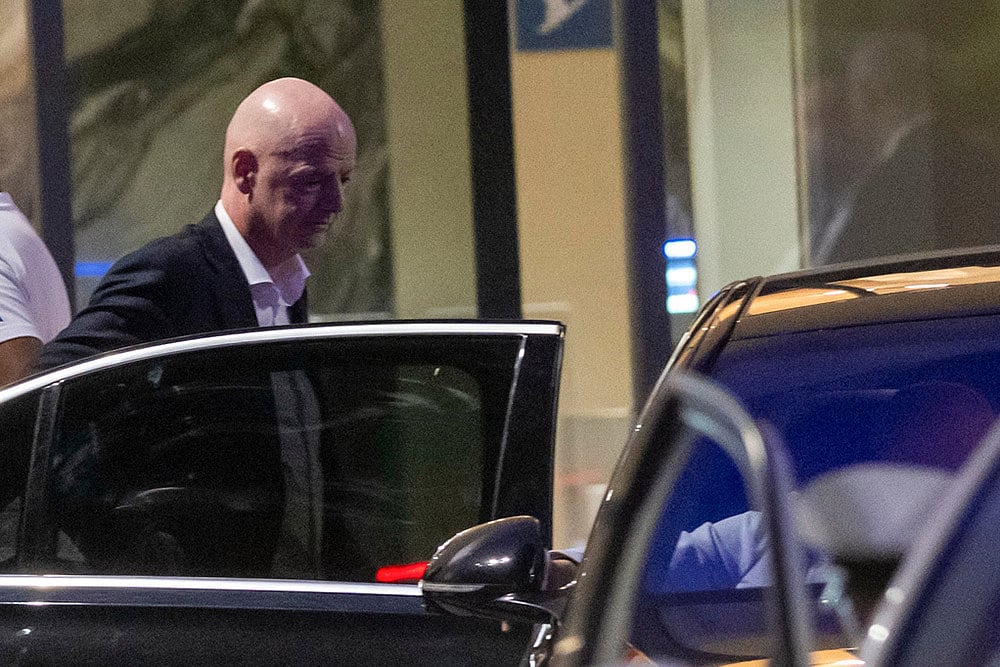 FIFA president Gianni Infantino