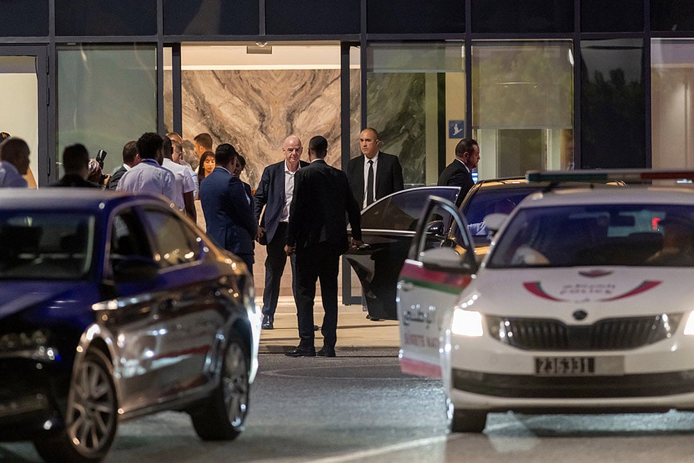 FIFA president Gianni Infantino