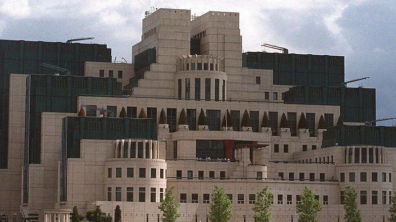MI6 headquarters at Vauxhall Cross, London