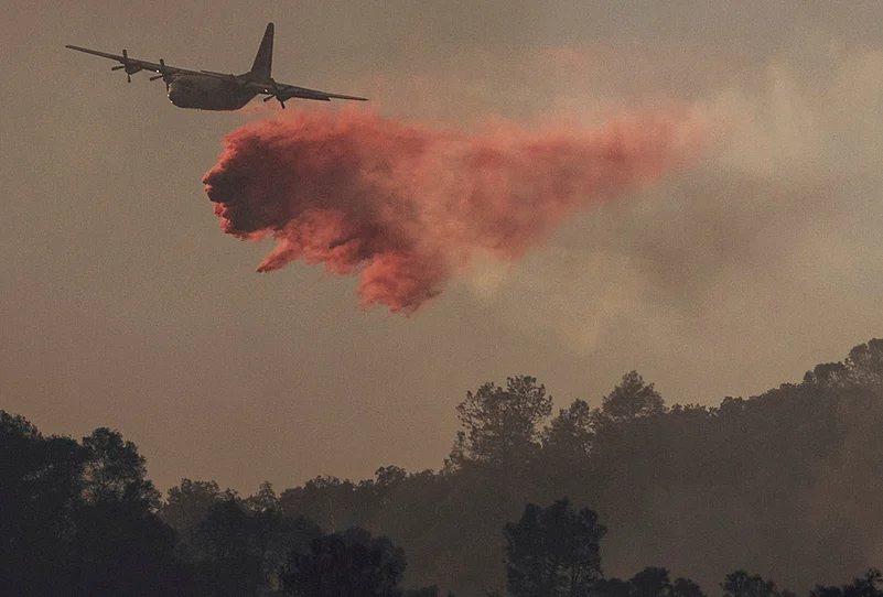California Wildfires- Gann Fire photos