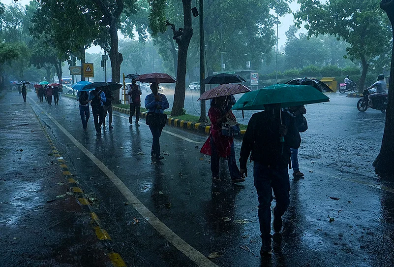 Rain in Delhi