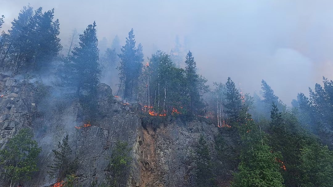 Canadian wildfire