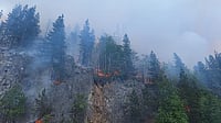 New Study Links Canada's Wildfires To Human-Driven Climate Change Reuters : Canadian wildfire
