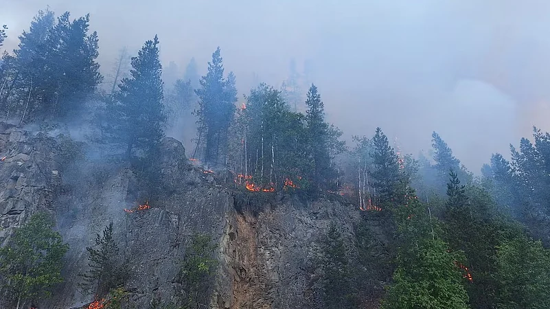 Canadian wildfire